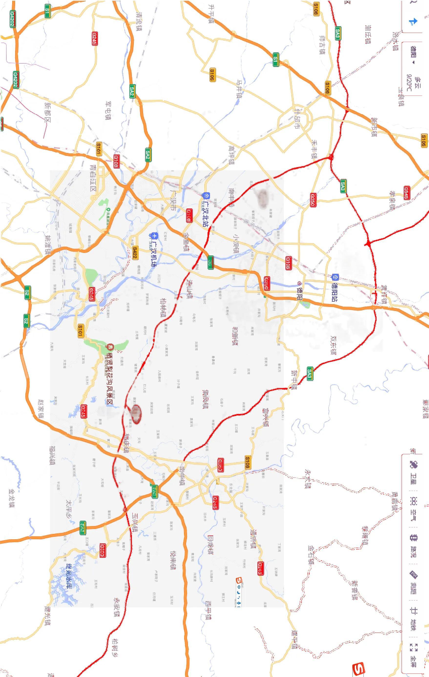 四川德阳现代化城市交通网络最新规划出炉