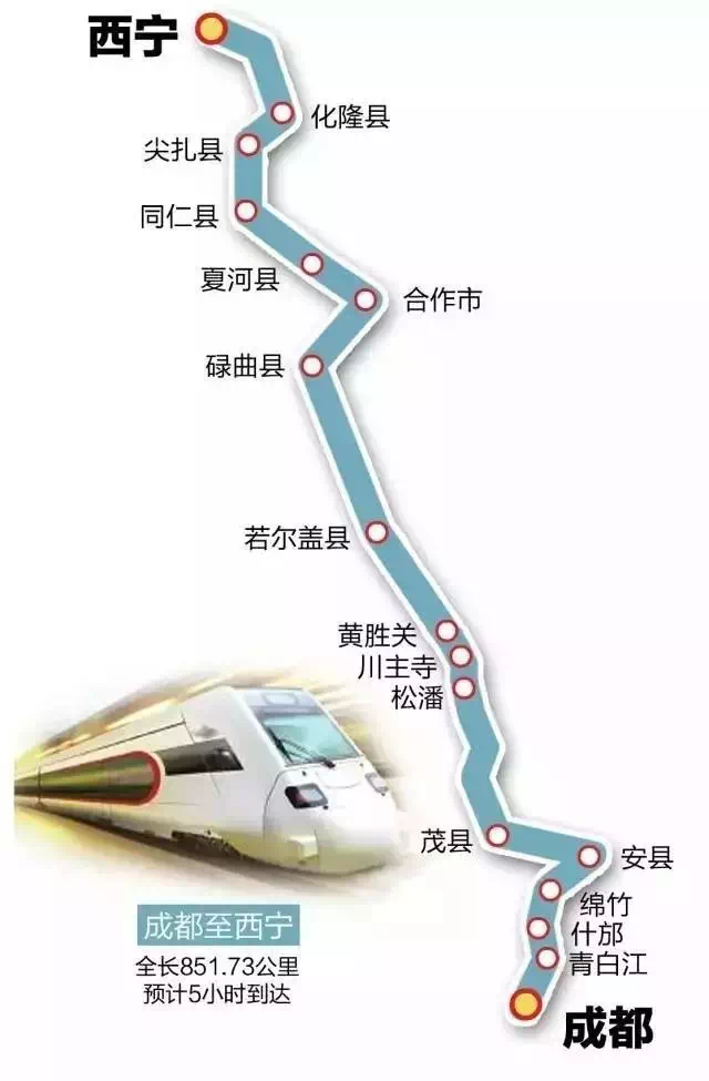 西宁至成都铁路建设最新进展报告速递