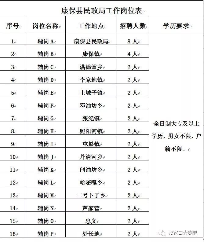 康保县统计局最新招聘公告全面解析