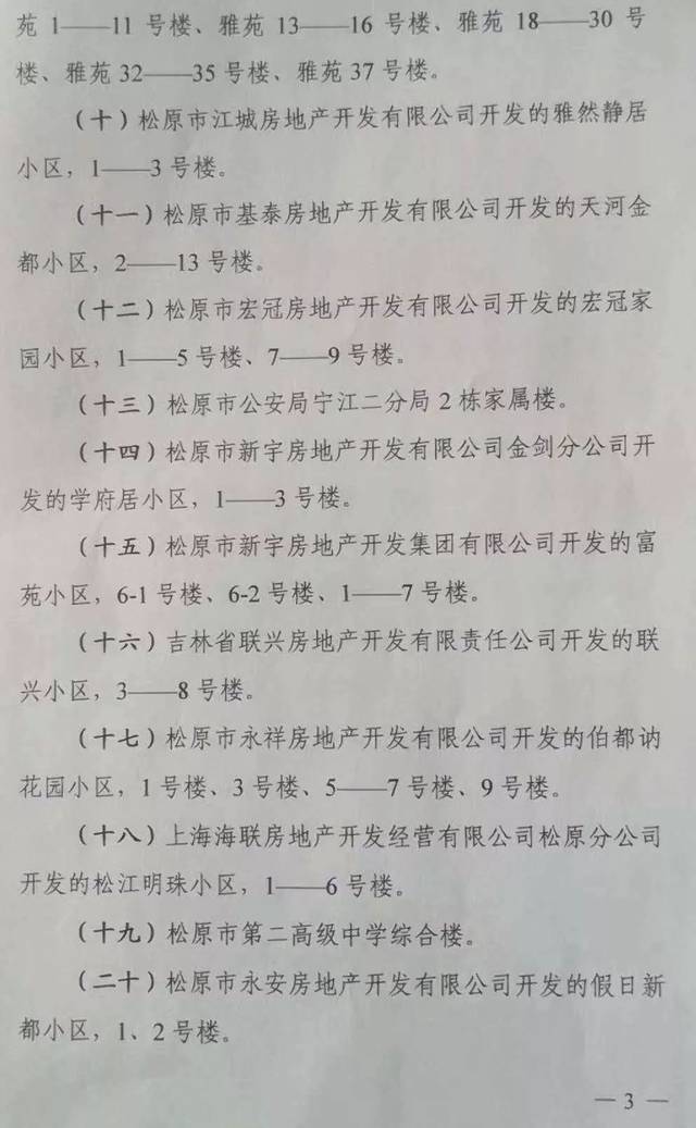 松原市房产管理局最新项目概览